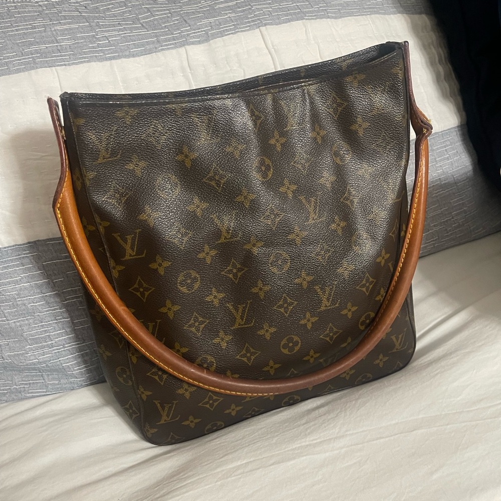 Louis Vuitton Dark Brown Monogram Shoulder Bag - Picture 5 of 5
